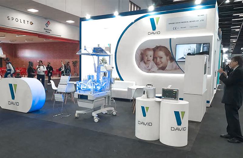 David_David Medical Exhibited at the 27th Hospitalar in São Paulo, Brazil